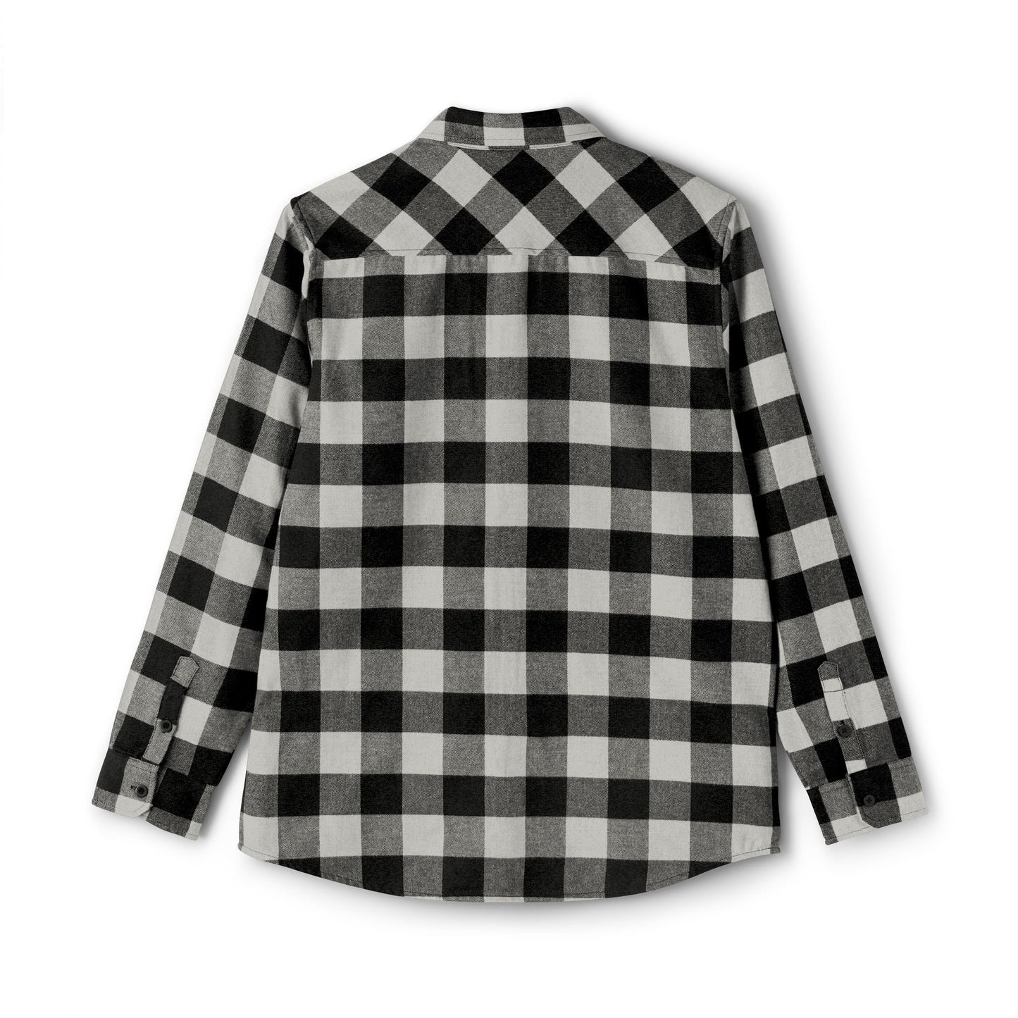 Classic Trey’s Flannel shirt in soft cotton-polyester fabric, designed with a button placket, black buttons, and double-layer back yoke for structure and comfort